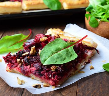 French Beetroot Tarte