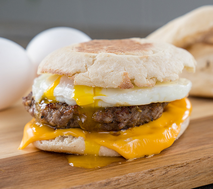 Sausage and clearance egg mcmuffin